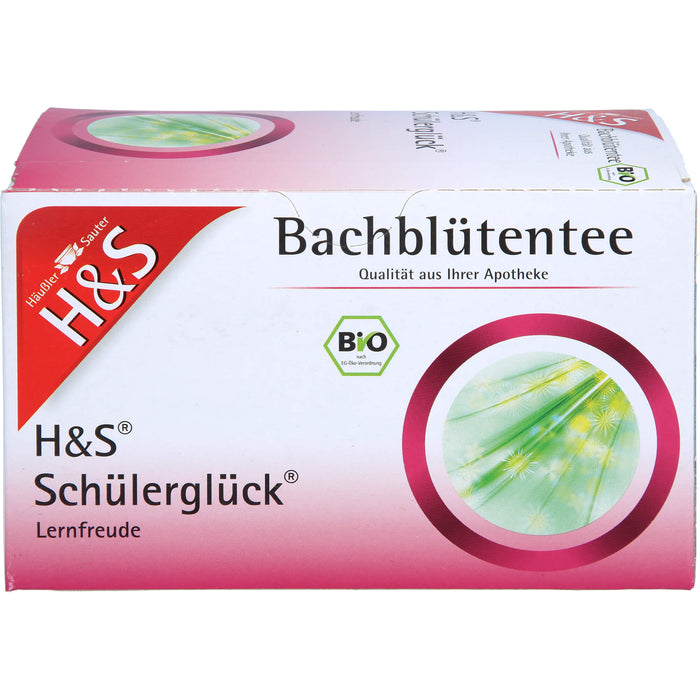 H&S Bachblüten Schülerglück-Tee, 20 St. Filterbeutel