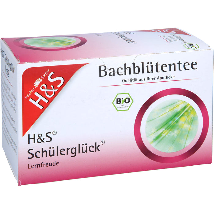 H&S Bachblüten Schülerglück-Tee, 20 St. Filterbeutel