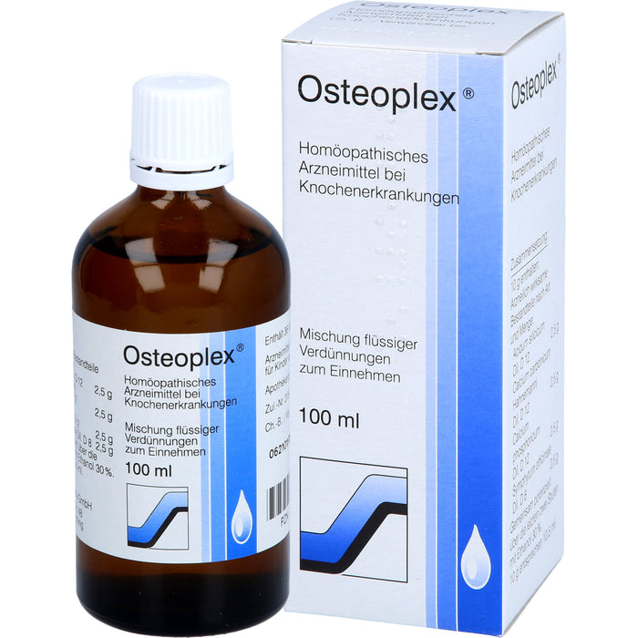 Osteoplex Mischung bei Knochenerkrankungen, 100 ml Lösung