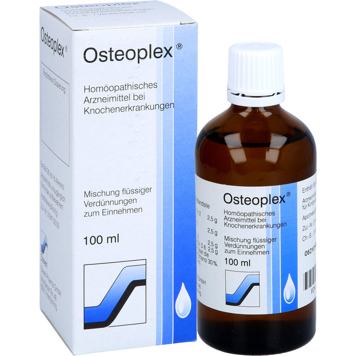 Osteoplex Mischung bei Knochenerkrankungen, 100 ml Lösung