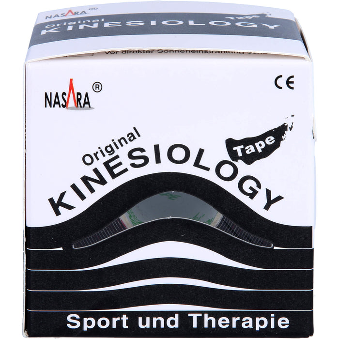 Kinesiologie Tape 5cmx5m schwarz, 1 St 