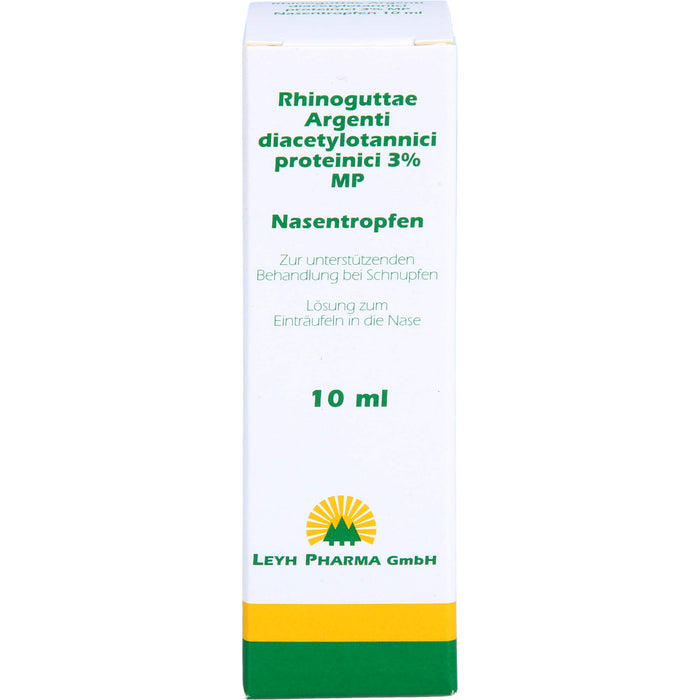 Rhinoguttae Argent.Diacet.prot.3% MP Nasentropf., 10 ml Lösung