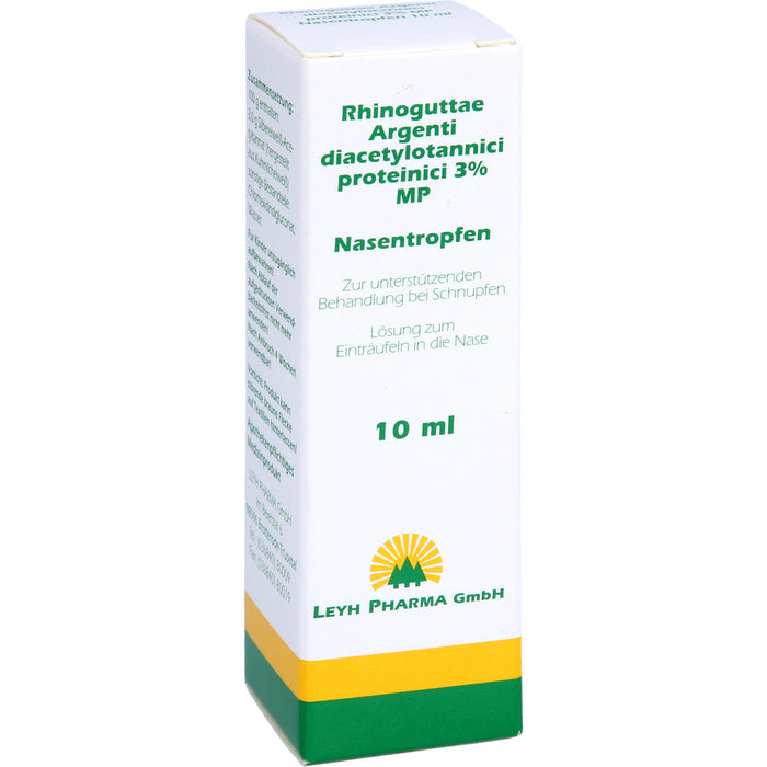 Rhinoguttae Argent.Diacet.prot.3% MP Nasentropf., 10 ml Lösung