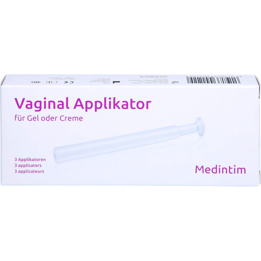 MEDintim Vaginal Applikator für Gel und Creme, 3 St. Zubehör