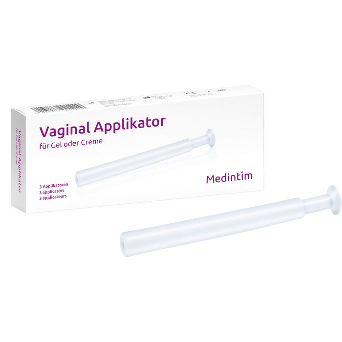 MEDintim Vaginal Applikator für Gel und Creme, 3 St. Zubehör