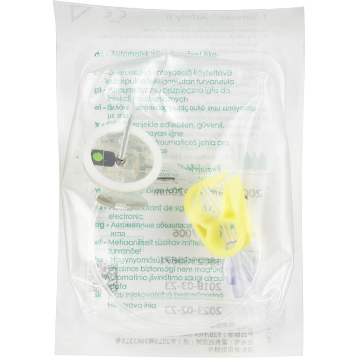 Surecan Safety II needle 20G 15mm, 1 St 