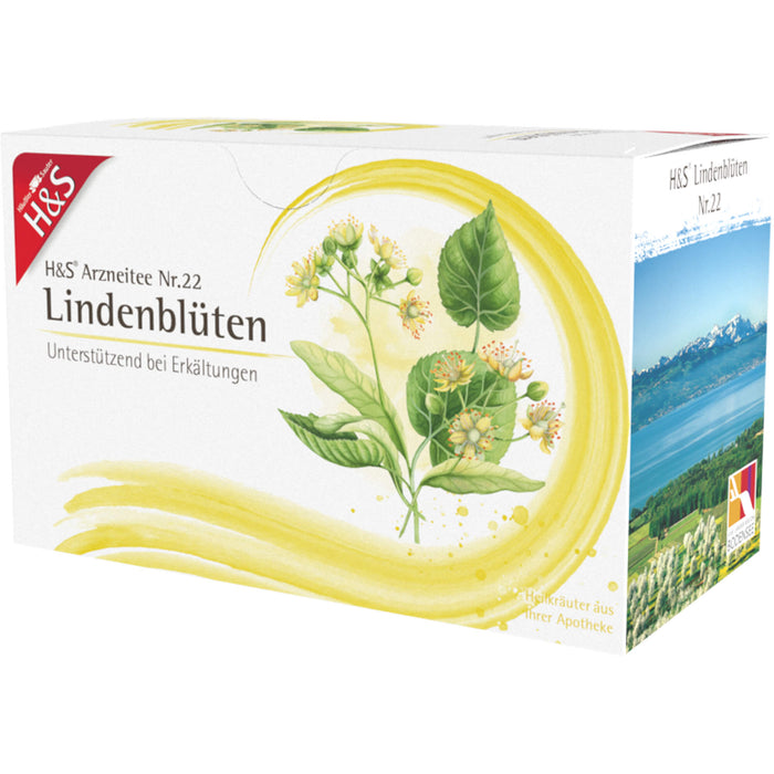 H&S Lindenblüten Arzneitee, 20 St. Filterbeutel