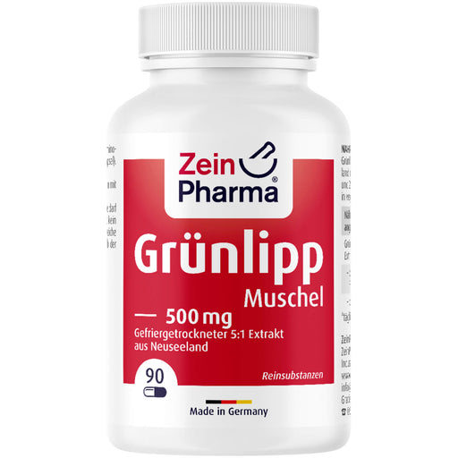 ZeinPharma Grünlippmuschel Kapseln 500 mg, 90 St. Kapseln