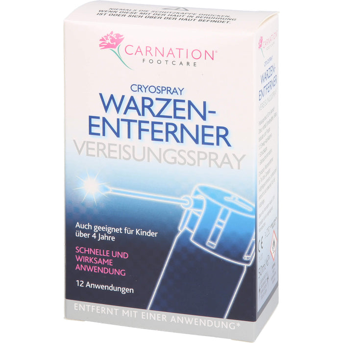 Carnation Warzenentferner Vereisungsspray, 50 ml Lösung