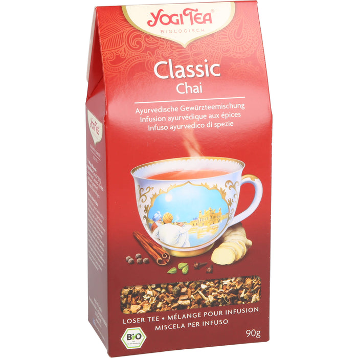 YOGI TEA Classic bio ayurvedische Gewürzteemischung, 90 g Tee