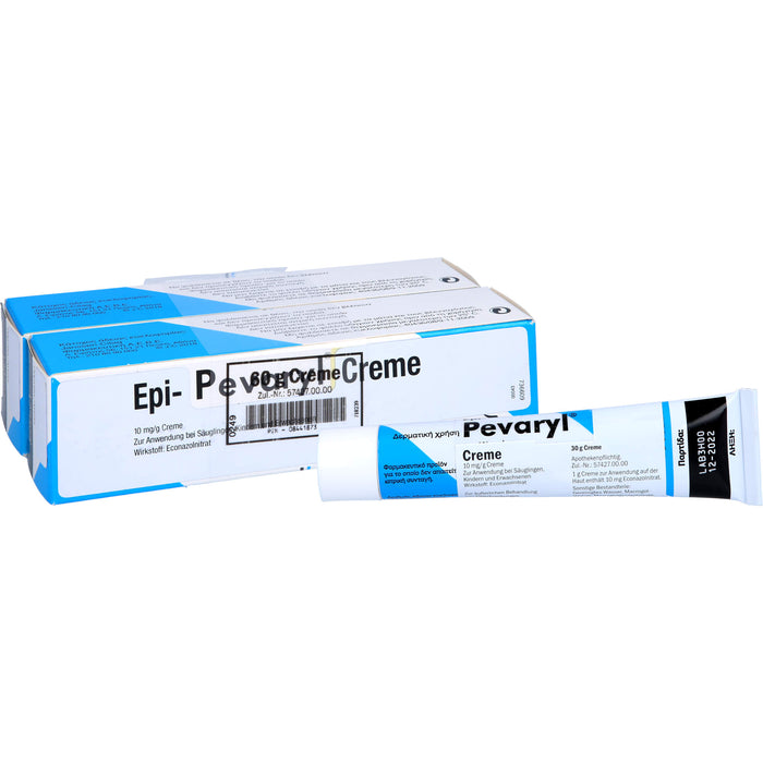 Epi Pevaryl Emra Creme zur Behandlung von Pilzflechten, 60 g Creme