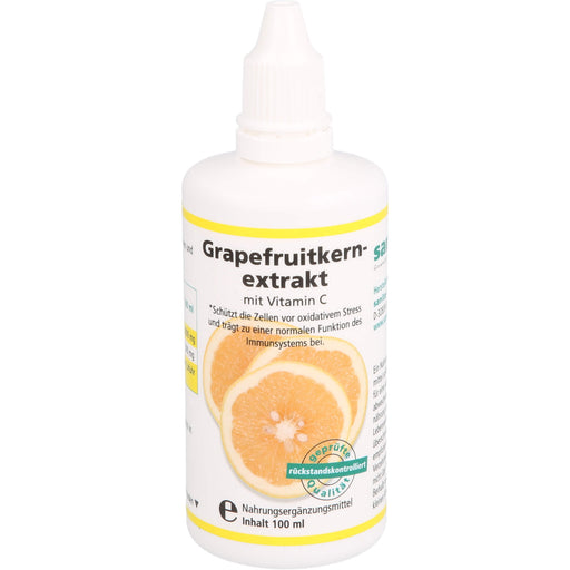 sanitas Grapefruitkernextrakt mit Vitamin C Tropfen, 100 ml Lösung