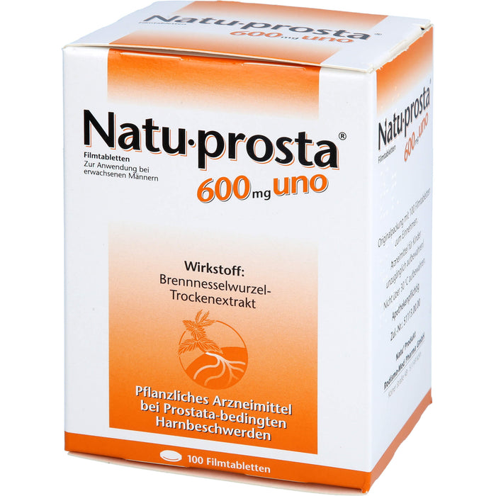Natu-prosta® 600 mg uno, Filmtabletten, 100 St. Tabletten