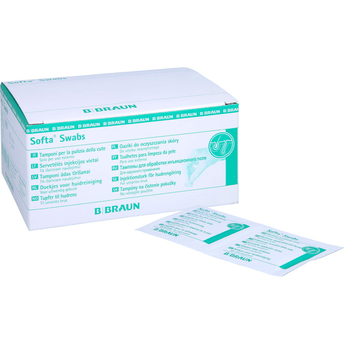 Alkoholtupfer Softa Swabs, 100 St. Tupfer