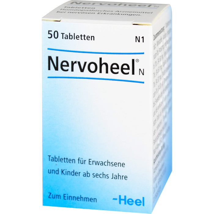 Nervoheel N Tabletten bei nervösen Erkrankungen, 50 St. Tabletten