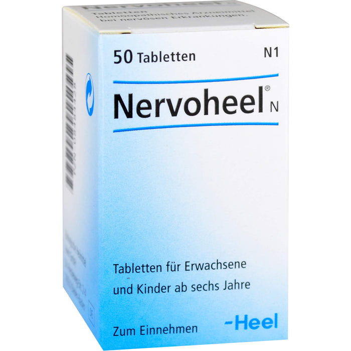 Nervoheel N Tabletten bei nervösen Erkrankungen, 50 St. Tabletten