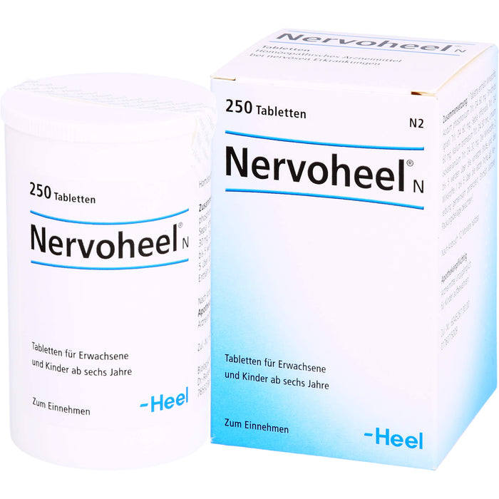 Nervoheel N Tabletten bei nervösen Erkrankungen, 250 St. Tabletten