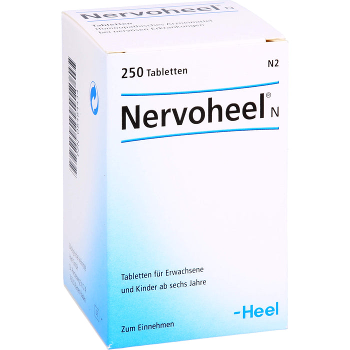 Nervoheel N Tabletten bei nervösen Erkrankungen, 250 St. Tabletten