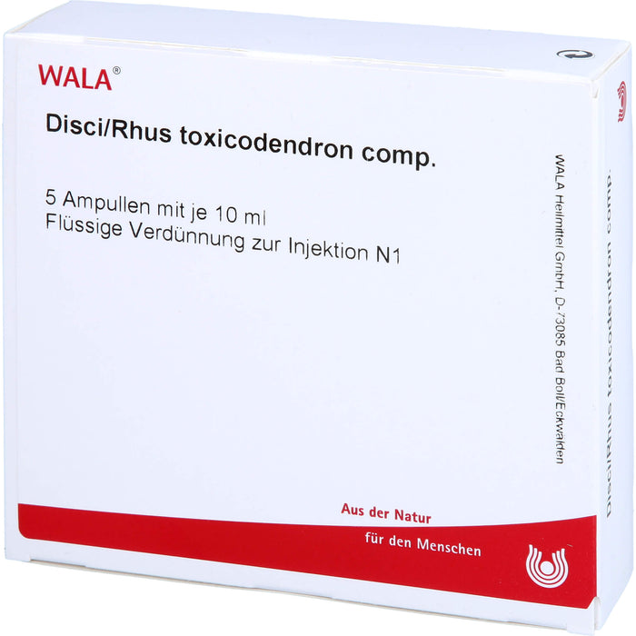 WALA Disci/Rhus Tox comp. flüssige Verdünnung, 5 St. Ampullen