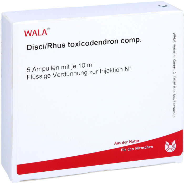 WALA Disci/Rhus Tox comp. flüssige Verdünnung, 5 St. Ampullen