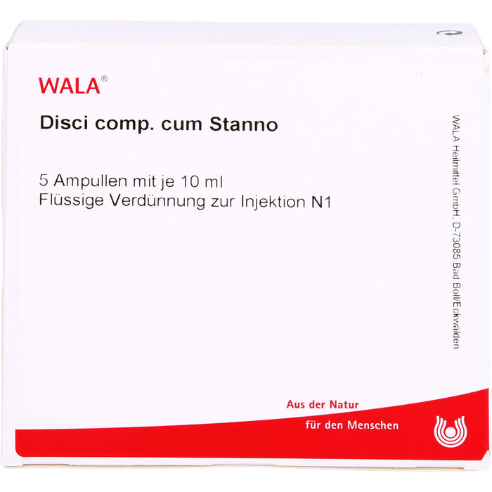 Disci comp. c. Stanno Wala Ampullen, 5X10 ml AMP