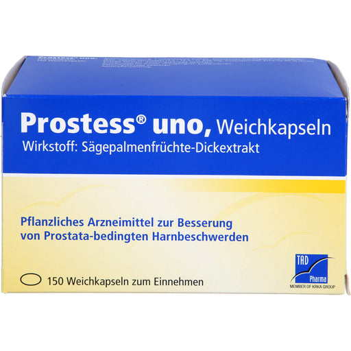 Prostess uno Weichkapseln bei prostatabedingten Harnbeschwerden, 150 St. Kapseln
