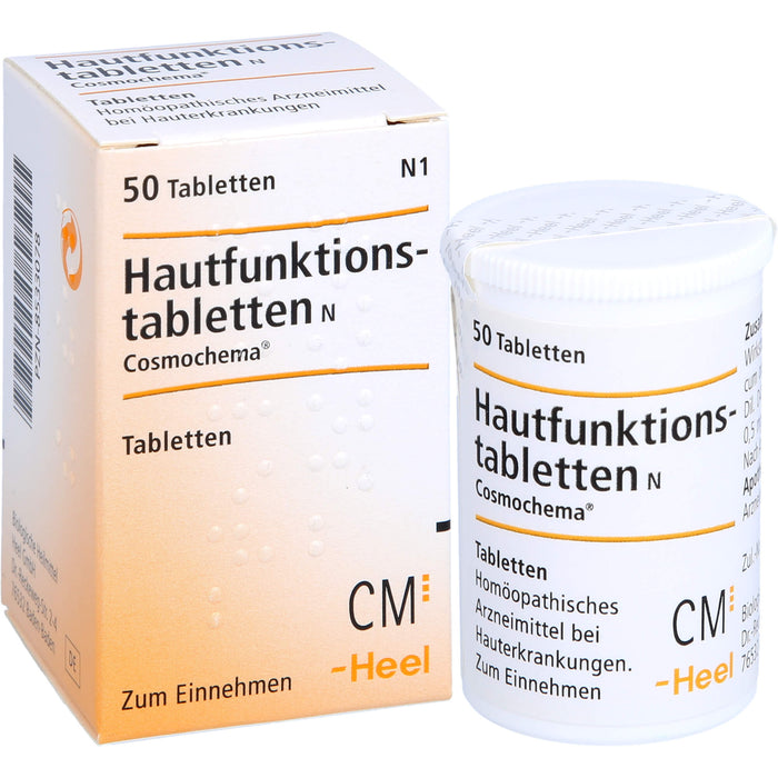 Hautfunktionstabletten N Cosmochema bei Hauterkrankungen, 50 St. Tabletten
