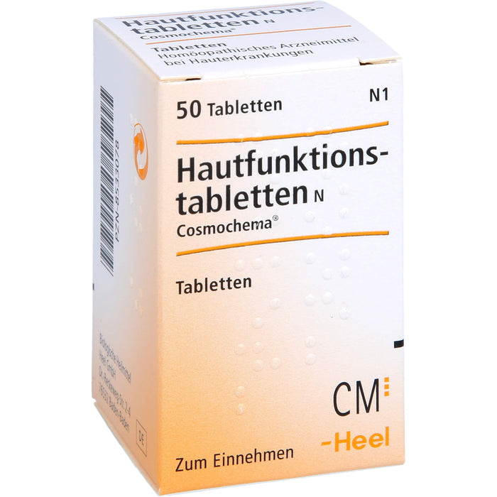 Hautfunktionstabletten N Cosmochema bei Hauterkrankungen, 50 St. Tabletten