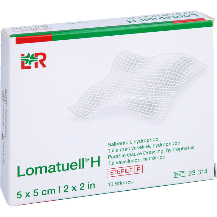 Lomatuell H 5x5cm, 10 St. Verband