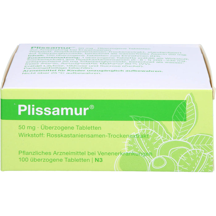 Plissamur® 50 mg, Überzogene Tabletten, 100 St DRA