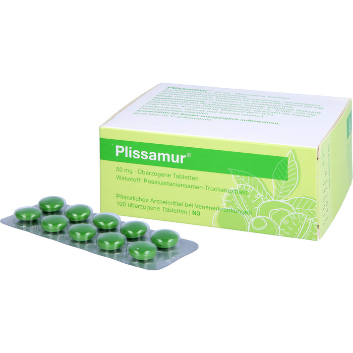 Plissamur® 50 mg, Überzogene Tabletten, 100 St DRA