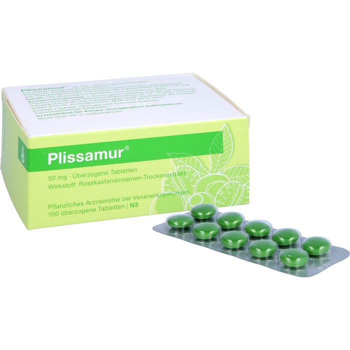 Plissamur® 50 mg, Überzogene Tabletten, 100 St DRA