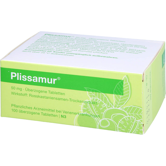 Plissamur® 50 mg, Überzogene Tabletten, 100 St DRA