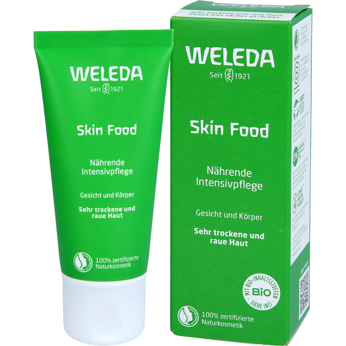 WELEDA Skin Food nährende Intensivpflege für Gesicht und Körper, 30 ml Creme