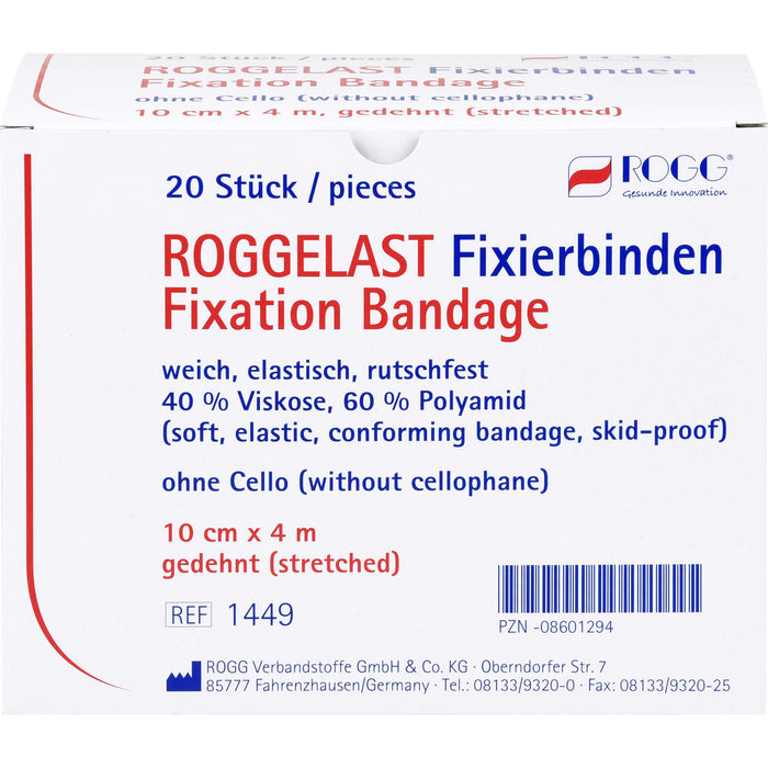 ROGGELAST FIX O CELLO 10CM, 20 St BIN