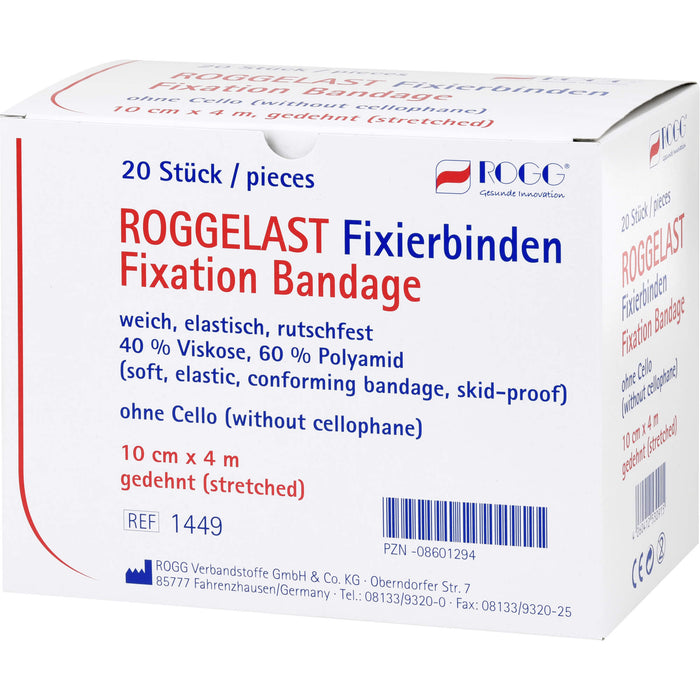 ROGGELAST FIX O CELLO 10CM, 20 St BIN