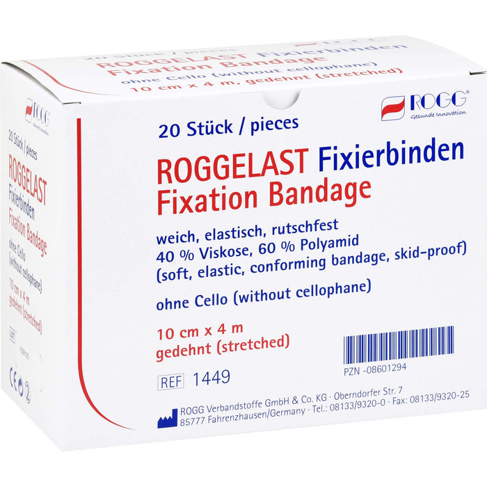 ROGGELAST FIX O CELLO 10CM, 20 St BIN