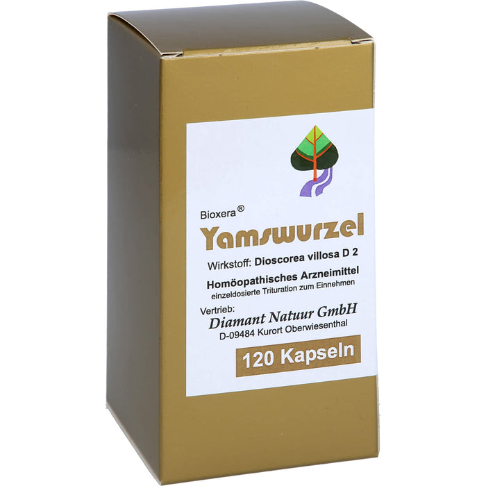 Bioxera Yamswurzel Kapseln, 120 St. Kapseln