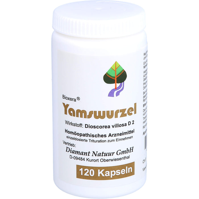 Bioxera Yamswurzel Kapseln, 120 St. Kapseln