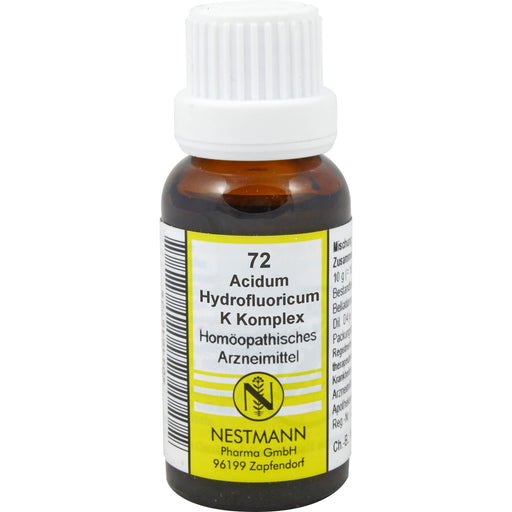 Acidum hydrofluoricum K Komplex Nr. 72 Tropf., 20 ml DIL