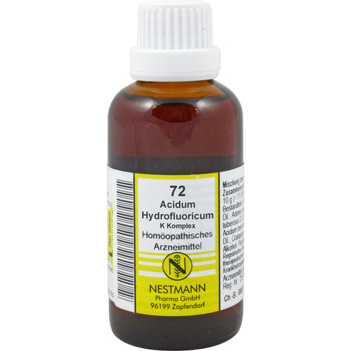 Acidum hydrofluoricum K Komplex Nr. 72 Tropf., 50 ml DIL