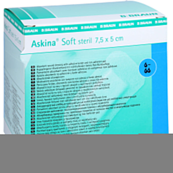 Askina Soft steril 5x7,5CM HYPOALLERGENER WUNDVERB, 50 St VER
