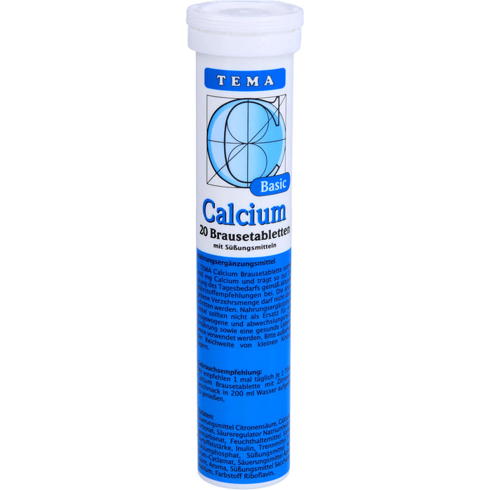 Calcium Brausetabletten, 20 St. Tabletten