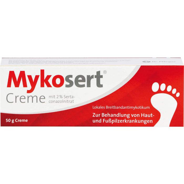 Mykosert Creme bei Haut- und Fußpilz, 50 g Creme