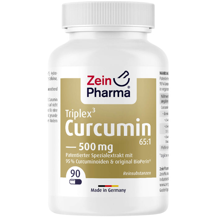 ZeinPharma Curcumin Triplex3 500 mg Kapseln, 90 St. Kapseln