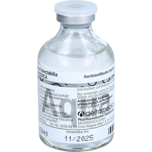 DELTAMEDICA Aqua ad injectabilia (Wasser für Injektionszwecke), 1000 ml Lösung