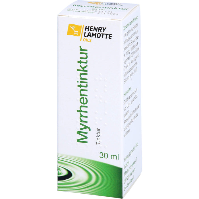 Henry Lamotte Myrrhentinktur, 30 ml Lösung