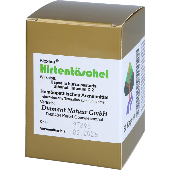 Bioxera Hirtentaeschel Kapseln, 60 St. Kapseln