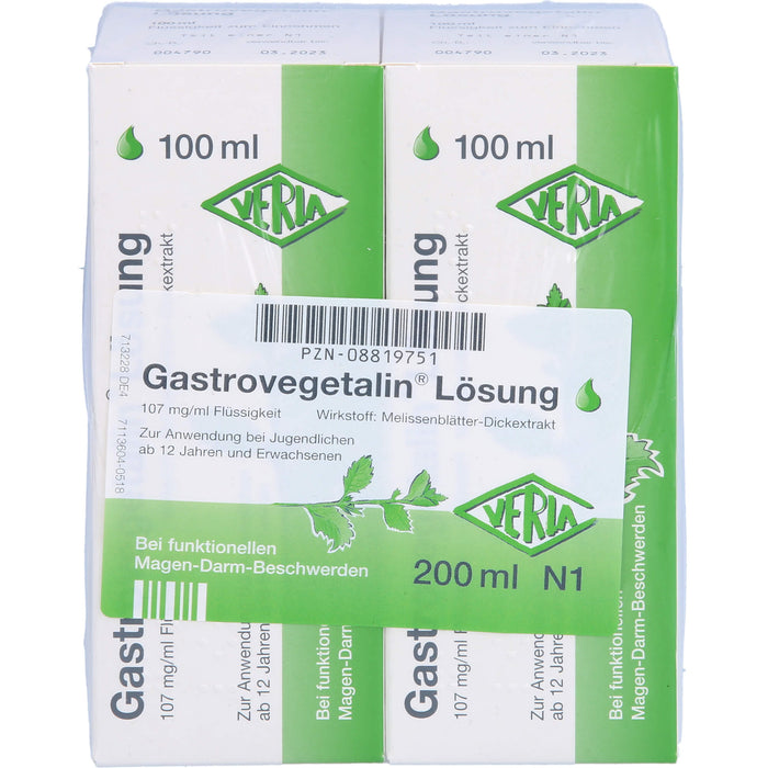 Gastrovegetalin® Lösung, Flüssigkeit, 200 ml Lösung