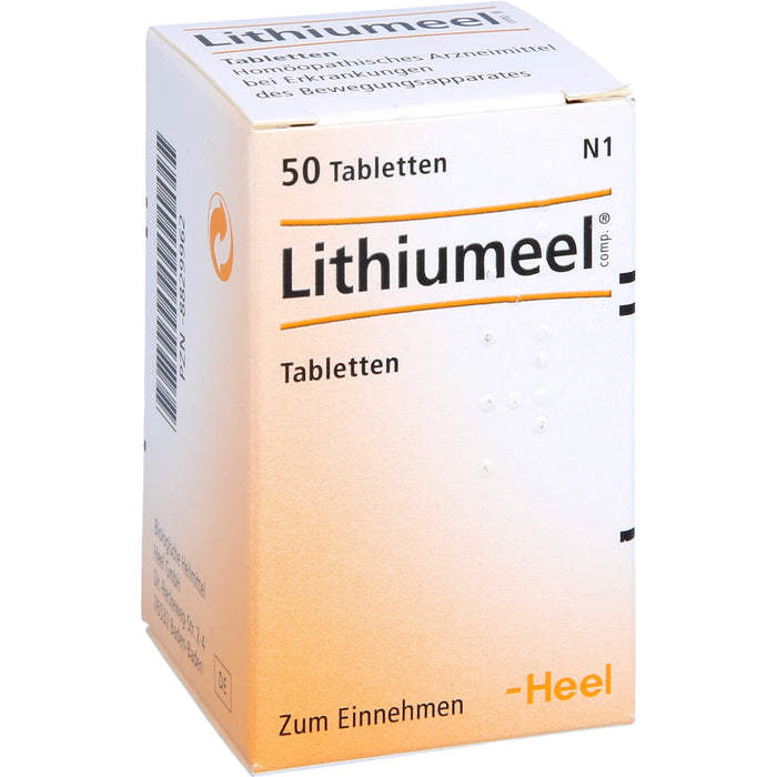 Lithiumeel comp. Tabletten, 50 St. Tabletten